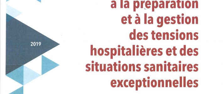 Nouveau guide : gestion des tensions hospitalières et des SSE Nouveau guide : gestion des tensions hospitalières et des SSE