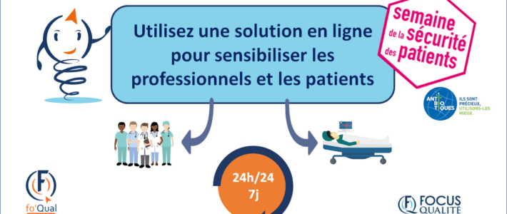 SSP 2019 : une solution en ligne pour sensibiliser les professionnels à la sécurité des patients