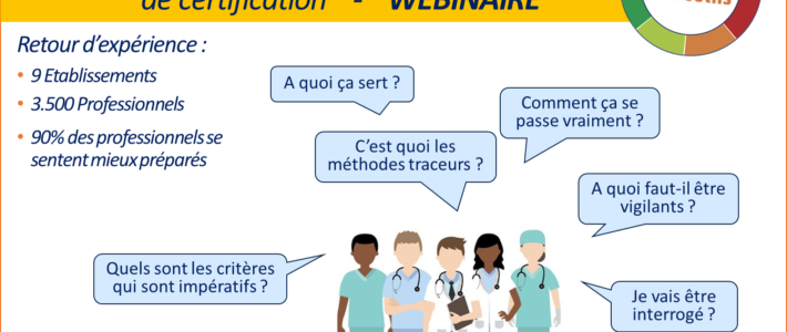 Préparer les professionels pour la visite de certification HAS